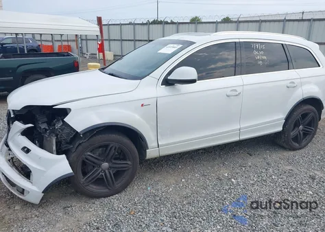 2013 Audi Q7 3.0T S Line Prestige из США, поврежденный, VIN WA1DGAFEXDD005110